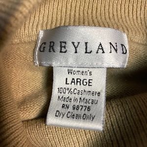 Like New! GreyLand 100% Cashmere Sweater